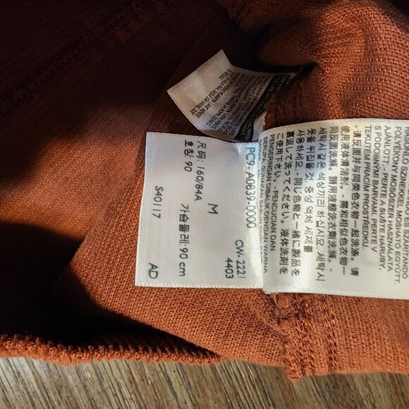 Levi’s Corduroy Button Up Tank Dress NWOT Brown Med - Picture 8 of 8